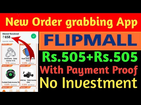 💥Today New Order Grabbing App !! 🔥FLIFMall Free Earning App !! 🙆FLIFMall Order Grabbing App !!👍👍👍