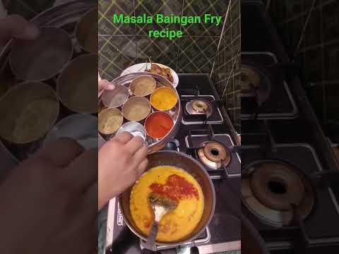 #masala baingan Fry recipe #viral video #trending video #shorts #love #song #food #coking #kichan