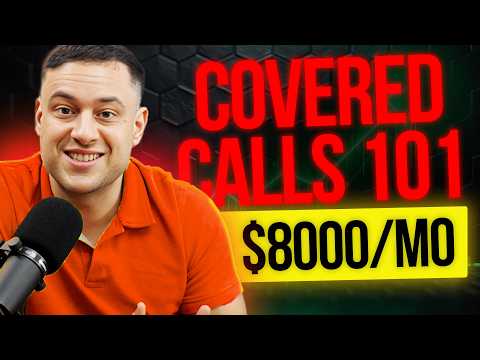 Make $8000/Month In Safe Passive Income Selling Covered Calls (Free Options Trading Course)