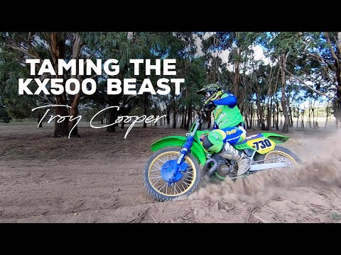 Taming the Kawasaki KX500 Beast – Troy Cooper