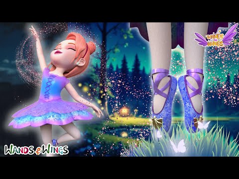 Princesses and the Dancing Shoes | Ballet Magic Rhymes | Kids Songs | Wands and Wings