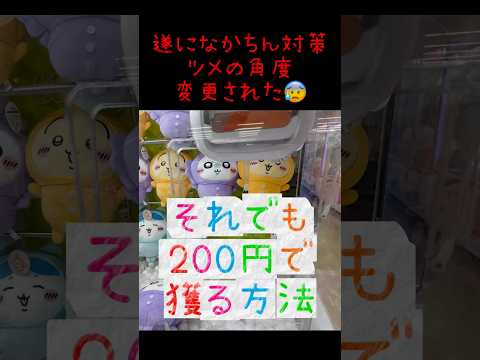 クレゲで大切な事知ってる⁉️ #ufoキャッチャー #クレーンゲーム #ちいかわ #ハチワレ #モモンガ #うさぎ #パジャマ #party #裏技