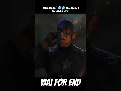 Wait For End | Coldest Moment 🥶🥶 In Marvel History #marvel #avengers #shorts #viral