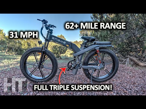 ENGWE X24 | X26 Full Suspension Long Range FAST Electric Bike Review