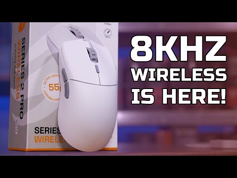 Glorious Series 2 Pro Wireless Review - 8KHz Wireless Gaming Mouse TESTED!