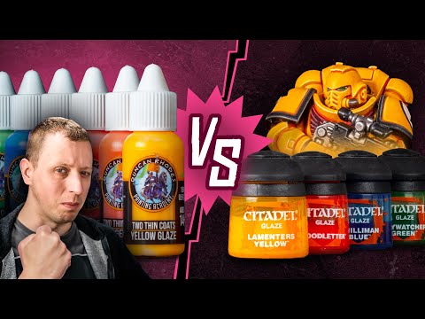 TWO THIN COATS wave 2 review: Duncan brought back Citadel GLAZE paints!?