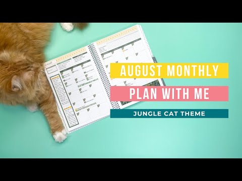 Planning for a Big August! | Plan With Me