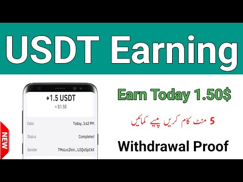 Best Usdt Earning Website 2024 | Earn Free Usdt Site Today | Made 1.50$ Today with Proof