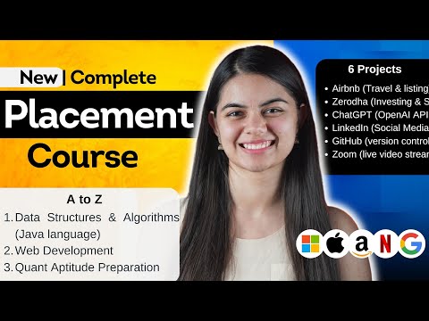 Complete Placement Preparation : Java DSA + Full Stack Web Development + Aptitude | New SIGMA 5.0🚀