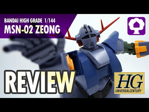 HG 1/144 Zeong Review - Hobby Clubhouse | Char's MS Gundam 0079 Model and Gunpla