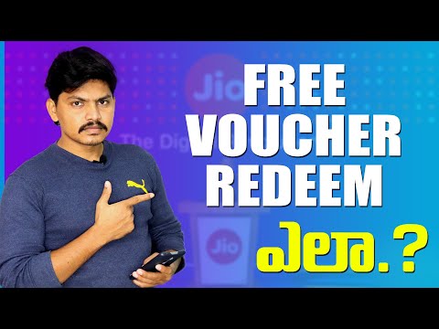 How to Redeem Jio Free Data Vouchers || Explained  in Telugu || by Rafee Creator