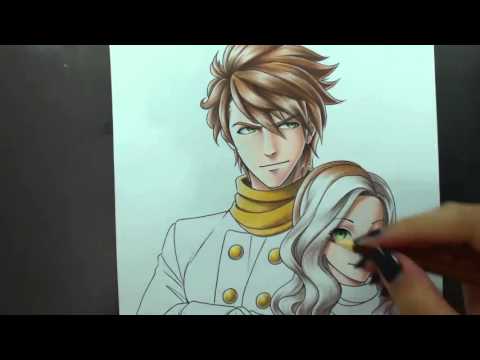 Speed Drawing - Victor Lafler and Alice Lafler (Original Characters)