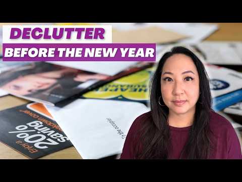 5 Things to Ditch in Your Papers and Mail Before the New Year | VLOGmas 2024 Day 17