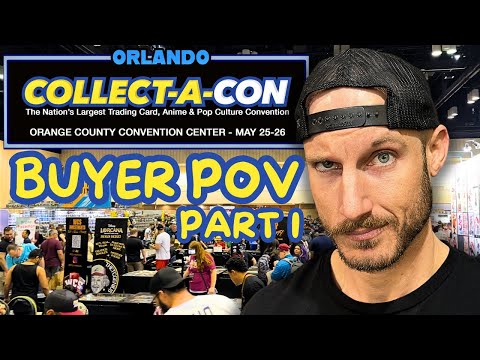 Buying Vintage Grail Pokemon Cards at Orlando Collect-A-Con 2024! | Part 1