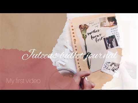 My first video | juleens bullet journal | 我的子彈筆記日常