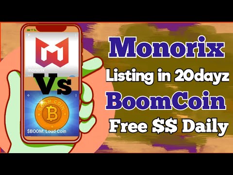 Monorix listing on Bybit | BoomCoin giving out free Usdt daily | don't miss out 💯