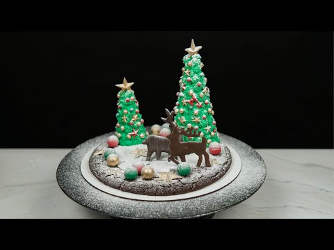 Festive christmas cookies: Irresistible Christmas Cookies with Stunning Chocolate Decorations!