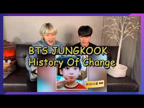 (SUB) Koreans React To BTS JUNGKOOK's history of change!!