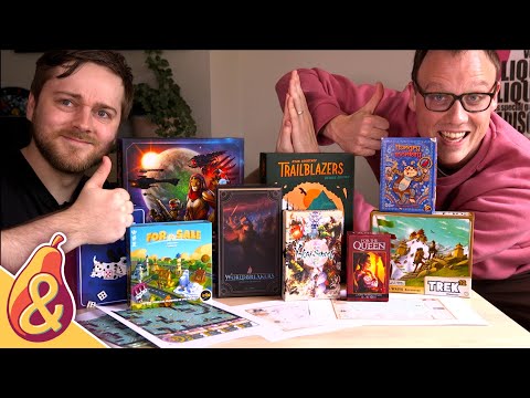 Ten of the Best, New*, Small-Box Boardgames!