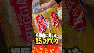 【第6弾】視聴者に聞いた貧乏パスタTOP3