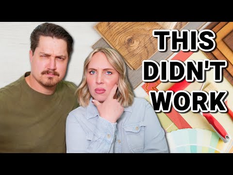 THIS DIDN'T WORK! LIVING THROUGH HOME RENOVATION!