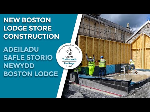 New Boston Lodge Store Construction