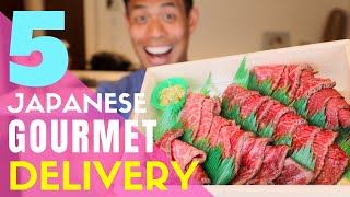 Trying Japanese Gourmet Home Delivery Food