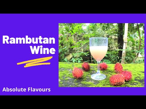 Rambutan wine making 🍷 | Rambutan wine  | wine making  | wine