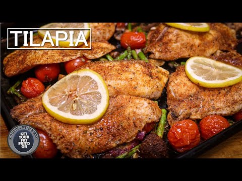 Baked Tilapia - Air Fryer Recipes - Ninja Foodi XL Pro Air Fry Oven