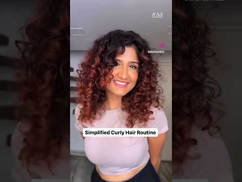 Simplified Curly Hair Routine ft. Love Beauty & Planet