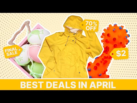 What Goes On Sale EVERY April