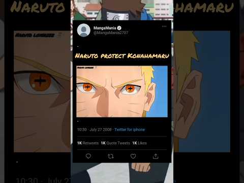 Naruto protect konahamaru #naruto #anime #narutoshippuden #viral #shorts