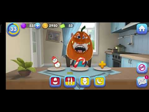 My talking Booba Virtual pet Booba cartoon funny Gameplay booba LeveL 33+34