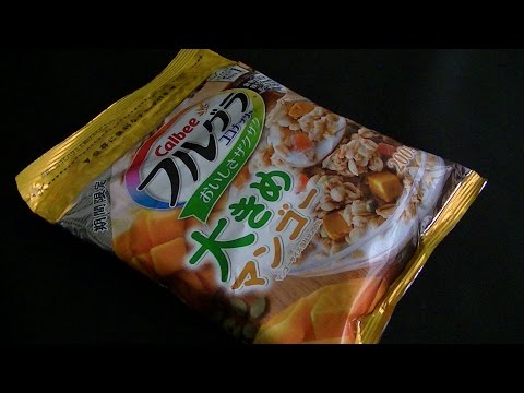 Calbee Fruits Granola　カルビーフルグラ　大きめマンゴー　ココナッツ味