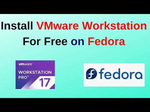 Install VMware Workstation 17 Pro for FREE on Fedora in Minutes!  Step-by-Step Guide | 2025