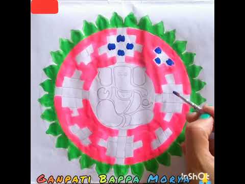 Lord Ganesha Drawing #shots #drawing #ganeshji #ytshorts