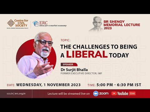 BR Shenoy Memorial Lecture 2023 | Dr Surjit Bhalla