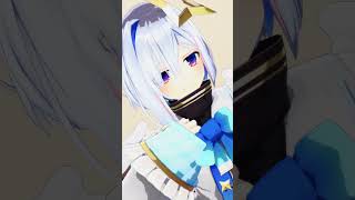 【ホロライブMMD】すばるvsこよりの腕相撲 #hololive #博衣こより #大空スバル #天音かなた #shorts