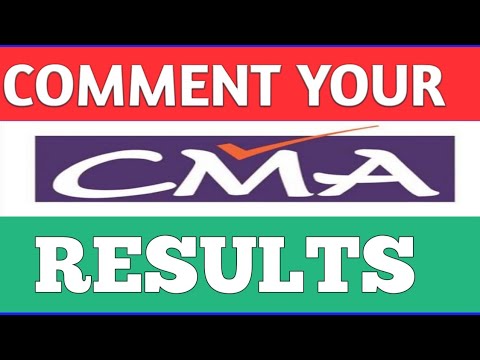 Here We Go - CMA RESULTS OUT