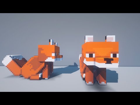 Minecraft Fox House Tutorial