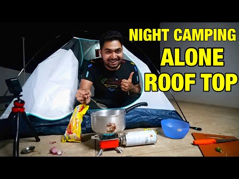 Night Camping Alone | Cooking | Decathlon Tent | Kannada Camping | Kannada Vlog #Karnataka #Camping