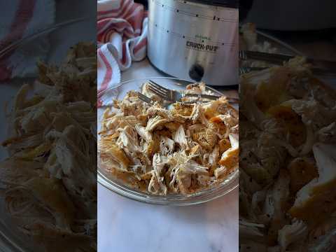 Slow Cooker Chicken | Meal Prep | EASY recipe ideas