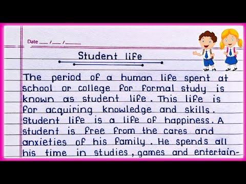 Essay on Student life in English || Student life essay in English || Student life essay writing ||