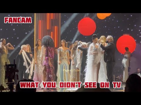 What you didn’t see on TV during the commercial break before Announcing the TOP 5 Finalist -FANCAM