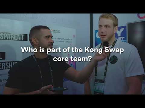 KongSwap Interview Aaron Bremser BinanceBlockhainWeek 2024