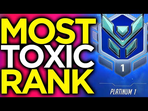 Plat Confirmed Most TOXIC Rank in Overwatch!