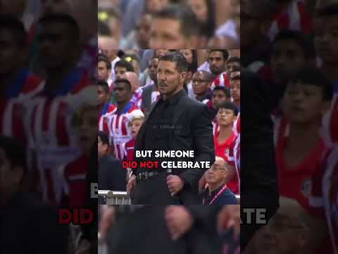 Diego Simeone fear Messi ☠️#shorts