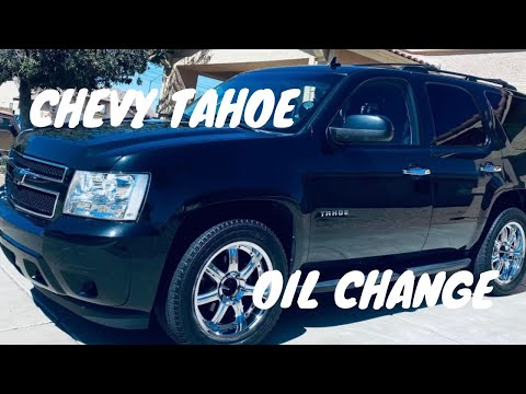 How To Change Your Oil On A 2011 Chevy Tahoe