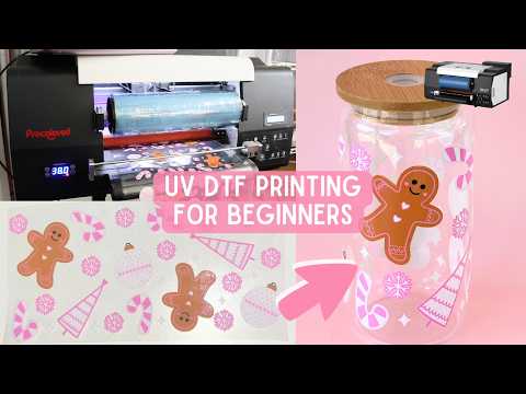 UV DTF Printer for Beginners | UV DTF Printing at Home, Procolored UV DTF  Printer Unboxing & Set Up