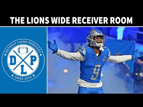 The Wide Receiver Room | Detroit Lions Podcast